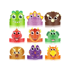 24 Pcs Party Hats for Kids Paper Headbands Crown for Boys Girls, Birthday Party Decoration Favors
