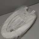 Little2Big Toilet Seat with Built-In Toddler Potty Training Seat, Slow Close, Easy to Install, Made in USA, ELONGATED, White