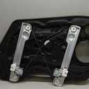 Dasbecan Front Driver Side Power Window Regulator with Motor Assembly 2-Pin Comptible with Hyundai Elantra 2011-2016 Sedan Replace # 82471-3Y010 Front Left