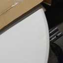 Cocktail Table 28in Bar Height Folding High Top Table White