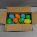 24 Pack Prefilled Easter Eggs with Stress Balls, Easter Rabbit Axolotl Squeeze Balls Squishies Toys Stress Relief for Easter Egg Fillers, Easter Basket Stuffers Party Favor Gifts