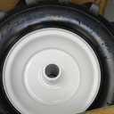 13x5.00-6" Tiller Tire and Wheel 2 Pack 1 Inch Hub 3-1/8" Centered Hub Length Agriculture Super Lug Tractor & Trencher Tire Replacement