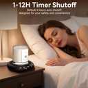 Coffee Mug Warmer with Mug Set - Cup Warmer for Desk Auto Shut Off, Smart Electric Beverage Heater for Coffee, Tea, Water, Milk and Coco, 8 Temperature Settings & 1-12H Timer, Gifts for Coffee Lovers