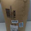 Memory Foam Camping Mattress 2.5 inch, Twin Portable Roll Up Camping Sleep Topper with Waterproof and Non-Slip Bottom, Camping Car Mat with Travel Bag, 75"38"2.5", Grey