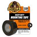 Gorilla Heavy Duty Double Sided Mounting Tape, Black Tape, 1" x 120" (Pack of 1) - Weatherproof for Indoor or Outdoor