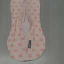 SwaddleMe by Ingenuity Compression Baby Swaddle Pod, Two-Way Zipper for Easy Diaper Changes, Improves Sleep & Calms Startle Reflex, 0-2 Months, 1.0 TOG, 1-Pack - Flower Confetti