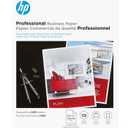 HP Professional Business Paper, Glossy, 8.5x11 in, 52 lb, 150 sheets, works with laser printers (4WN10A),White