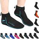 OMGear Water Socks Neoprene Socks Beach Booties 3mm 5mm Anti-Slip Wetsuit Footwear Fin Swim Sand Proof Socks, 3XL
