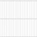 2-Pack Commercial Freezer and Refrigerator Replacement Shelves- Adjustable Utility Steel Wire Metal Shelf, White (23" x 16")