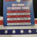 COLD DRINKS LES BOISSONS FROIDES  BAG SIZE 11.5" x 9.25" x 6.5"