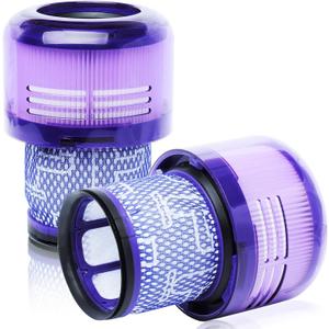 2 Pack SV18 Vacuum Filter Replacement for Dyson Digital Slim SV18 / V10 Spare Cordless Vacuum, Part No. 970612-01 for Dyson HEPA Digital Slim Post-Filter