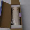 Travel Electric Kettle Portable Mini Kettle,Small Hot Water Boiler with 4 Temperature Settings,304 Stainless Steel,Fast Boiling Water with Auto Shut-Off and Boil Dry Protection,400ml (Beige, 400ML)