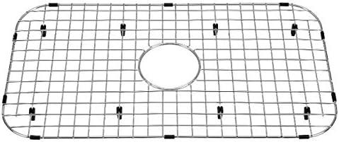 Starstar Sink Protector Stainless Steel Kitchen Sink Bottom Grid, Rack, 26" x 14.375"