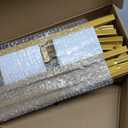 Wokceer Wedding Arch Backdrop Stand 7.2FT, 6FT Gold Metal Arch Stand Set of 2 for Birthday Party Wedding Ceremony Baby Shower Graduation Decoration