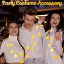 24 Pcs Artificial Golden Leaf Garland Toga Party Leis Decoration 7.87ft DIY Gold Leaf Roman Greek Goddess Costume Accessories Gold Leaves Ribbon for Toga Party Halloween Christmas Wedding