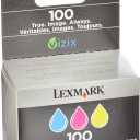 Lexmark 3 ink multipack 100 Color Ink Cartridge Tri-pk- Cyan/Magenta/Yellow