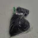 Long Straight Grape Red Wig Halloween Cosplay Costume Wig Women Anime Halloween Wig (Black)