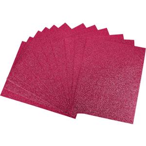 uxcell Magenta Shiny EVA Foam Sheets 11 x 8 Inch 2mm Thick for Crafts DIY Projects 12 Pcs
