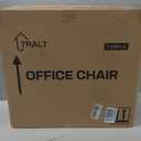 TRALT Office Chair - Ergonomic Desk Chair with Adjustable Lumbar Support, Mesh Computer Chair, Executive Chairs for Home Office Comfortable Lumbar Support (White), Pack of 1