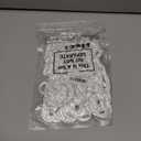 Heavy Duty Basketball Net Replacement All Weather Basketball Net Fits Standard Indoor or Outdoor, 12 Loop (White)