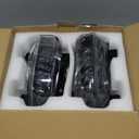 OPP ULITE Ram Led Fog Lights for Dodge Ram 1500 2019-2021, 2019-2022 Dodge Ram 2500 3500, 72W 3100LM 6500K Cool White, Clear Lens Bumper Fog Driving Light, 2PC Pack (1921 Ram Fog)