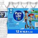 Pure Life Purified Bottled Water, 12 Pack - Still Drinking Water Enhanced with Minerals for a Crisp Taste - 16.9 Fl Oz - Toy Story 5 Packaging Graphics Exp. 11/30/2027