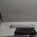 Porcelain-Enameled Flavorizer Bar and Heat Deflector, Stainless Steel Burner Tube Kit Replacement Part for Weber Genesis 300 Series E310 E320 E330 S310 S320 S330 EP310 EP320 EP330 CEP310 CEP320 CEP330