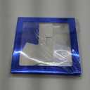 Graduation Decorations Class of 2025,4pcs 2025 Graduation Party Blue Balloon Boxes with Letters GRAD, 2025 for Preschool Kindergarten High School College Grad Party Celebration Supplies