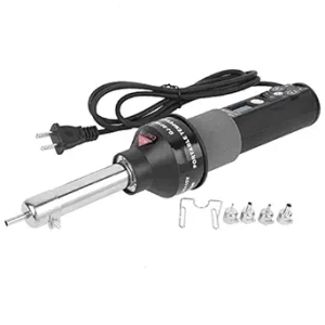 Mini Heat Gun, 200W Digital Display Hot Air Gun with Constant Temperature, Portable Handheld Heat Tool for DIY Electronics Crafting Shrink Tubing, 110V US Plug