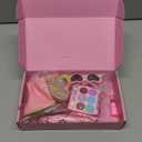 11 Pcs American 18 Inch Doll Clothes & Makeup Accessories Include Beret T-Shirt Jacket Skirt Boots Phone Doll Makeup Playset Eye Shadow Lipstic for 18 Inch Girl Dolls (NO Dolls)