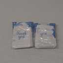 Sieral 50 Pcs Thank You Satin Gift Bags with Drawstring Jewelry Candy Bags for Wedding Bridal Shower Gift Wrap Bags for Birthday Party Anniversary Favor(White, Blue,4 x 6 Inch)