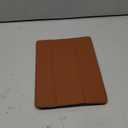 Akkerds Case Compatible with iPad 10.2 Inch 2021/2020/2019, for iPad 9th/8th/7th Generation Case with Pencil Holder, Protective Cover with Soft TPU Back, Auto Sleep/Wake, Brown