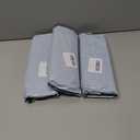 3 x Weather Stripping Door Seal Strip, 118'' Foam Weatherstripping Window Sealer Winter, Door Soundproofing Self Adhesive Window Door Insulation Strip for Exterior Door, Draft Stopper Gap Filler (White)