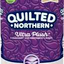 Georgia Pacific QUILTED NORTHERN ULTRA PLUSH TOILET PAPER, 8 MEGA ROLLS