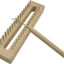 EXCEART Solid Beech Wood Knitting Loom with Crochet Hook Lightweight Scarf Loom Kit for Easy DIY Scarf Weaving and Handcraft