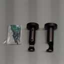 Ivilon Ceiling or Wall Mount Curtain Rod Brackets Holders for Curtain Rods of 7/8 and 1 Inch Diameter. Set of 2. Color ORB (Oil Rubbed Bronze)