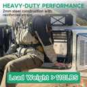 HOCHO Fit for Bronco Tailgate Table Heavy Duty, Upgraded Collision-Free Noise No-Drill Easy to install Double Layer Foldable Molle Panel Fit for 2021-2025 Ford Bronco Accessories