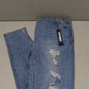 dollhouse womens Midtown Blue Denim Overalls 31/13