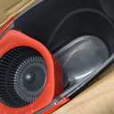 O-Cedar EasyWring Microfiber Spin Mop, Bucket Floor Cleaning System, Red, Gray, Standard