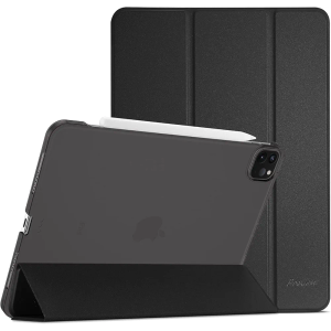 ProCase Cover for iPad Pro 11 Inch Case 2022/2021/2020/2018, Slim Stand Hard Back Shell Smart Cover for iPad Pro 11 4th Gen 2022/3rd Gen 2021/ 2nd Gen 2020/1st Gen 2018 -Black
