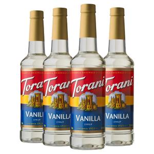 Torani Syrup, Vanilla, 25.4 Ounces (Pack of 4) (EXP 06/11/28)