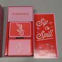 Sip or Spill Party Drinking Game, Fun Social Drinking Games for Adults, Games and Card Games, Includes 200 Cards and Instructions