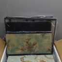 Furnulem Tall 6 Drawers Dresser, Vintage Storage Organizer Unit with Fabric Bins for Bedroom, Living Room, Closet, Nusery, Dorm, Entryway, Bedside Furniture, Sturdy Metal Frame, Wood Top (11.8"D x 15.8"W x 45.9"H (6 Drawers))