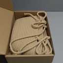 3-Tier Decorative Cotton Rope Hanging Basket, Wall-Mounted Woven Storage Organizer Bag, Jute