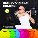 Franklin Sports X-26 Indoor Pickleballs -  12 Pack - USAPA Approved Tournament Pickleballs