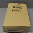 Aegend Snorkeling Gear for Adults Youth Kids, Snorkel Mask with Top Dry Valve - Panoramic View Anti-Leak and Anti-Fog with Mesh Bag for Snorkeling, Scuba Diving, Freediving & Swimming (2 PACK-Black & Black White)