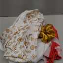 Zombies Costume Dress for Girls Halloween Cosplay with Accessories for Toddlers Kids (7-8 years)