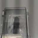 Zulkit Junction Box ABS Plastic Dustproof Waterproof IP65 Electrical Boxes Hinged Shell Outdoor Universal Project Enclosure Clear Cover with 2 Cable Glands 5.9 x 3.9 x 2.8 inch (150x100x70 mm)