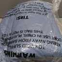 CozyLux Oversized Queen Comforter Set Grayish Blue, 3 Pieces 98x98 Solid Breathable Bedding Set All Season, Dusty Blue Luxury Soft Lightweight Bed Set with Down Alternative Comforter and 2 Pillowcases