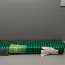 PotatoLife Plastic Fence Extra Strength with Stakes, 40'' x 100' Roll (Green, 40'' x 100')